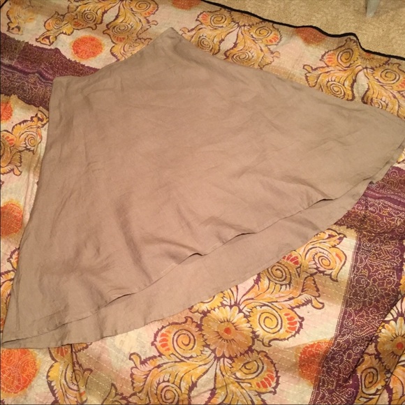 Eileen Fisher Irish Linen Skirt - Picture 4 of 6
